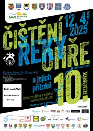 Čištění řeky Ohře a jejích přítoků